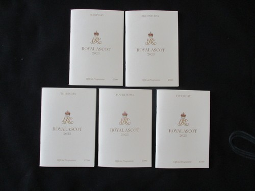 Royal ascot race cards 2023 - ascot,