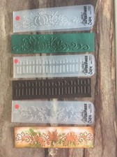3 Sizzix Border Embossing