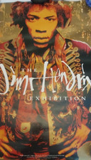 RARE THE JIMI HENDRIX EXPERIENCE-EXHIBITION original LARGE PROMO POSTER 50x70cm