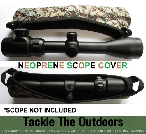 Camo neoprene rifle scope - camo,