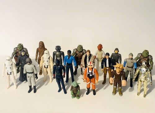 Vintage star wars - star, figures
