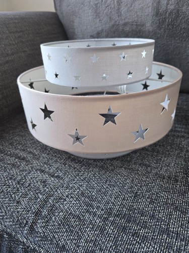Tier pink grey white fabric - tier,