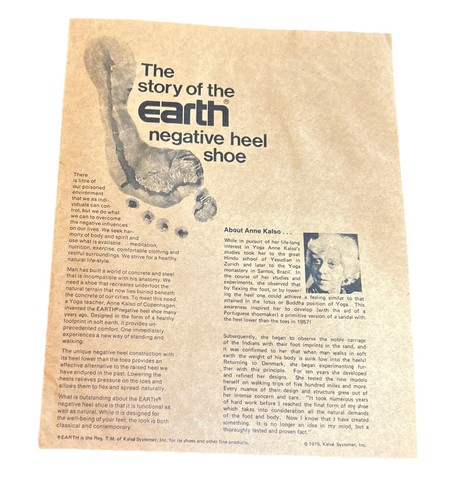 Vintage 1975 earth shoes - shoes, kalso