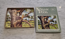 Vintage 30 piece  Winnie The Pooh Jigsaw Puzzle -Pooh Meets owl -  Raphael Tuck 