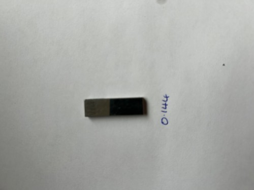 Imperial gauge block slip - block,