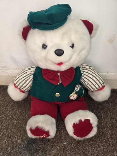 Large teddy bear - bear, tie