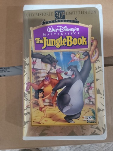 Jungle book movie vhs - jungle,