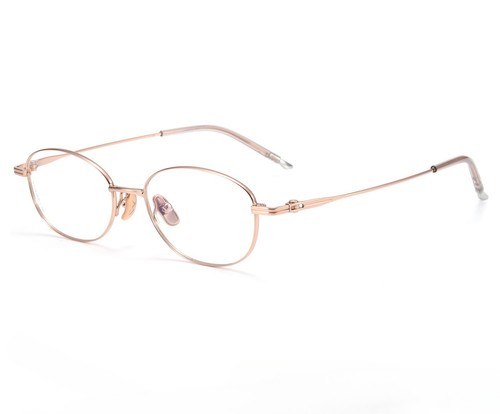 Rose gold titanium metal - gold, women
