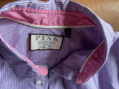 Thomas pink men slim fit - thomas,