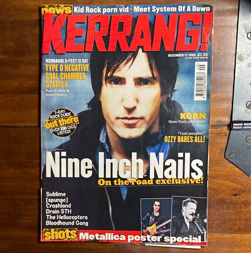 Kerrang dec 1999 issue 780 - kerrang!,