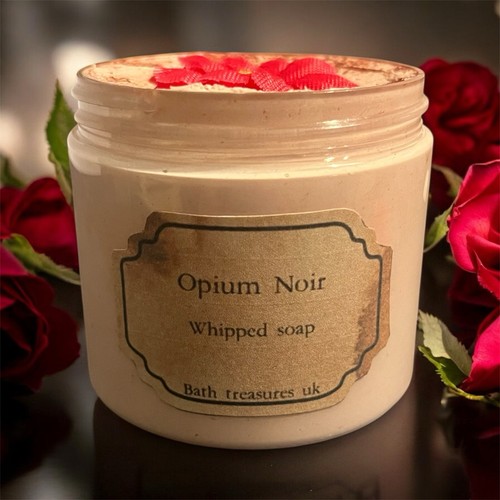 Opium noir whipped soap - opium,