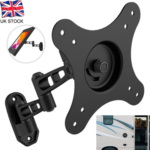 Pivoting black bracket - black, tv
