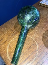 Plant Self Watering Bulb Green  Water  Feeder Indoor Plants 9” Length