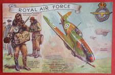 BRYAN DE GRINEAU WW2 Postcard
