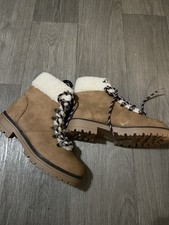 fluffy ankle boots