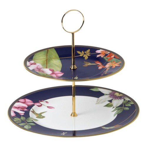 Wedgwood hummingbird tier - wedgwood, tw