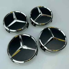 4X 75mm Mercedes Benze Alloy