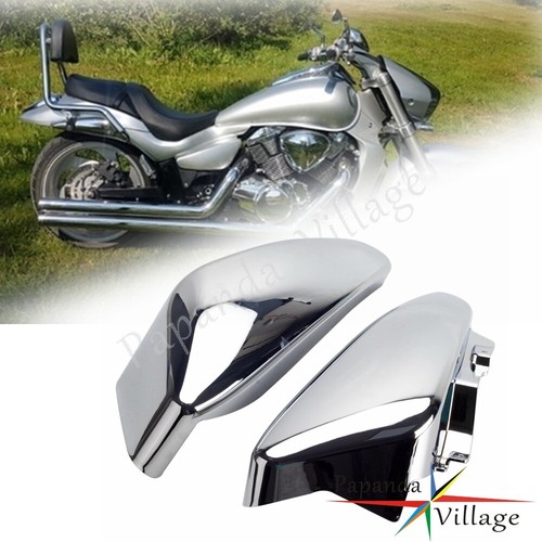 Pair chrome side panels - side,