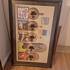 BLUES TRAVELER RIAA Award 8m Four Catalogue sales over 5 albums 88cmx56cm large