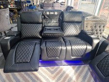 Florida 3 Seater Black