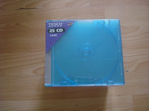 Vintage tesco cd cases - tesco,