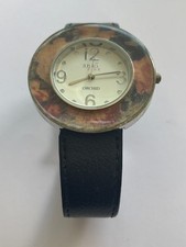 Anaii Pink Orchid - Large round ladies watch - Untested