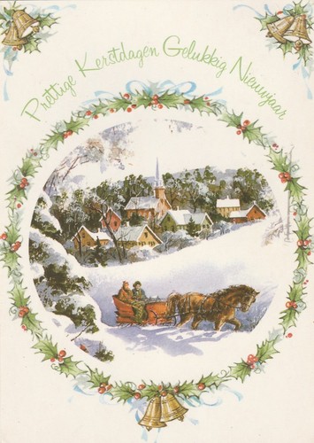 Vintage dutch christmas - vintage,