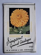 VTG 1947 SIMPSONS SEEDS