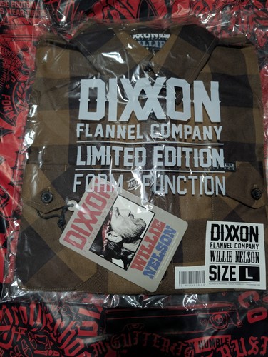 Dixxon willie nelson flannel - willie,