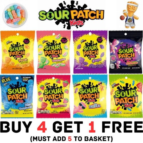 Sour patch kids - sour, sweet