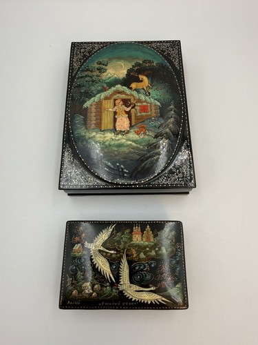 Vtg russian hand painted - russian,