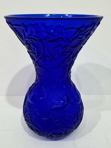 Lalique crystal cobalt - lalique, blue