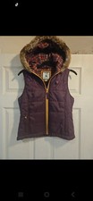 Toggi Quilted Gilet Size 6/8 Purple Horseriding Equestrian Body Warmer VGC Rare