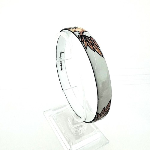 Vintage enamel bangle - vintage,