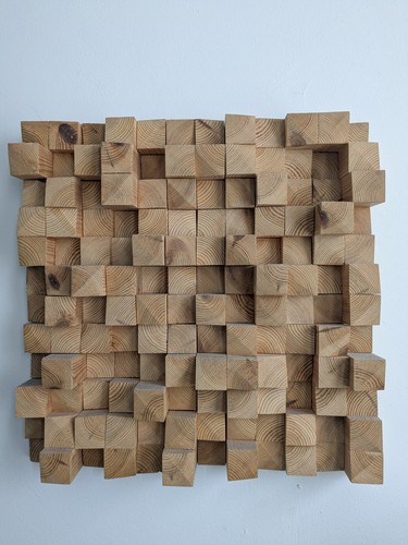 Acoustic sound diffuser wall - diffuser,