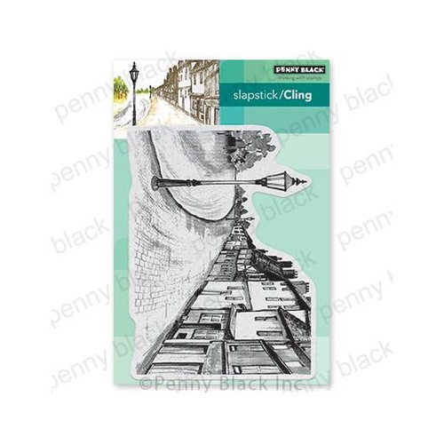 Penny black cling rubber - cling,