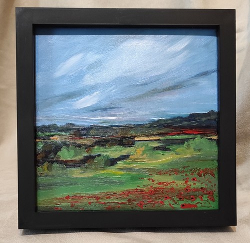 Magnificent landscape poppy - magnificent,