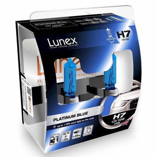 Lunex platinum blue car - platinum,