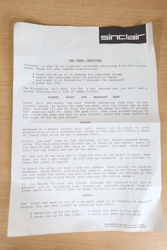 Original sinclair the - original, ql