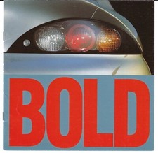 Ford Puma 1.7 1996-1997 UK Market Preview Sales Brochure