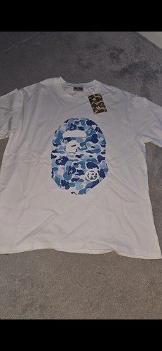 Bathing ape bape white blue - bape,