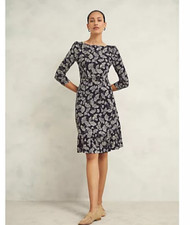 Hobbs GINNY DRESS Navy Size 18