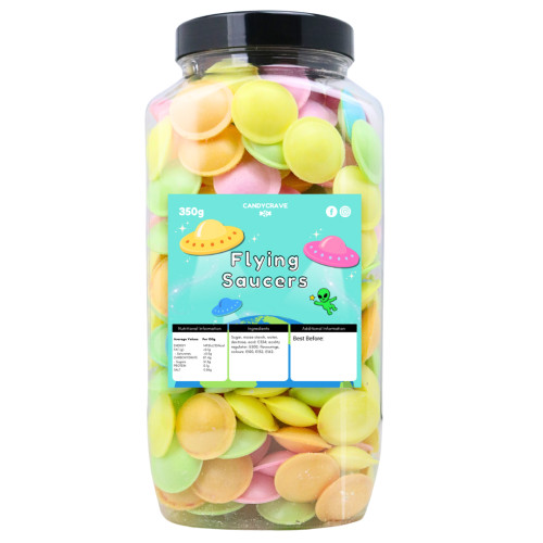 Candycrave flying saucers 350g - candycrave,