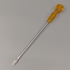 Vintage CK Screwdriver Large 38cm Long Slotted Carpentry & Woodworking Tool