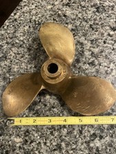Vintage Brass 3 Blade Boat