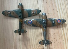 2 X DINKY TOYS 719 SPITFIRE Mk