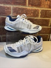 Babolat Jet Team All Court Wimbledon Tennis Shoes White UK 6 EU 39 Michelin 