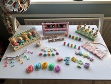 Huge Bundle-Vintage Tyco Quints Baby Dolls & Accessories 1990s