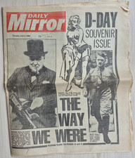 D-DAY Daily Mirror UK