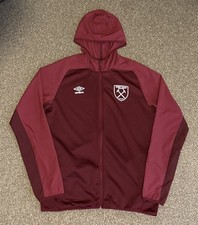 West Ham United Full Zip Umbro Training Jacket, Large, Excellent Condition